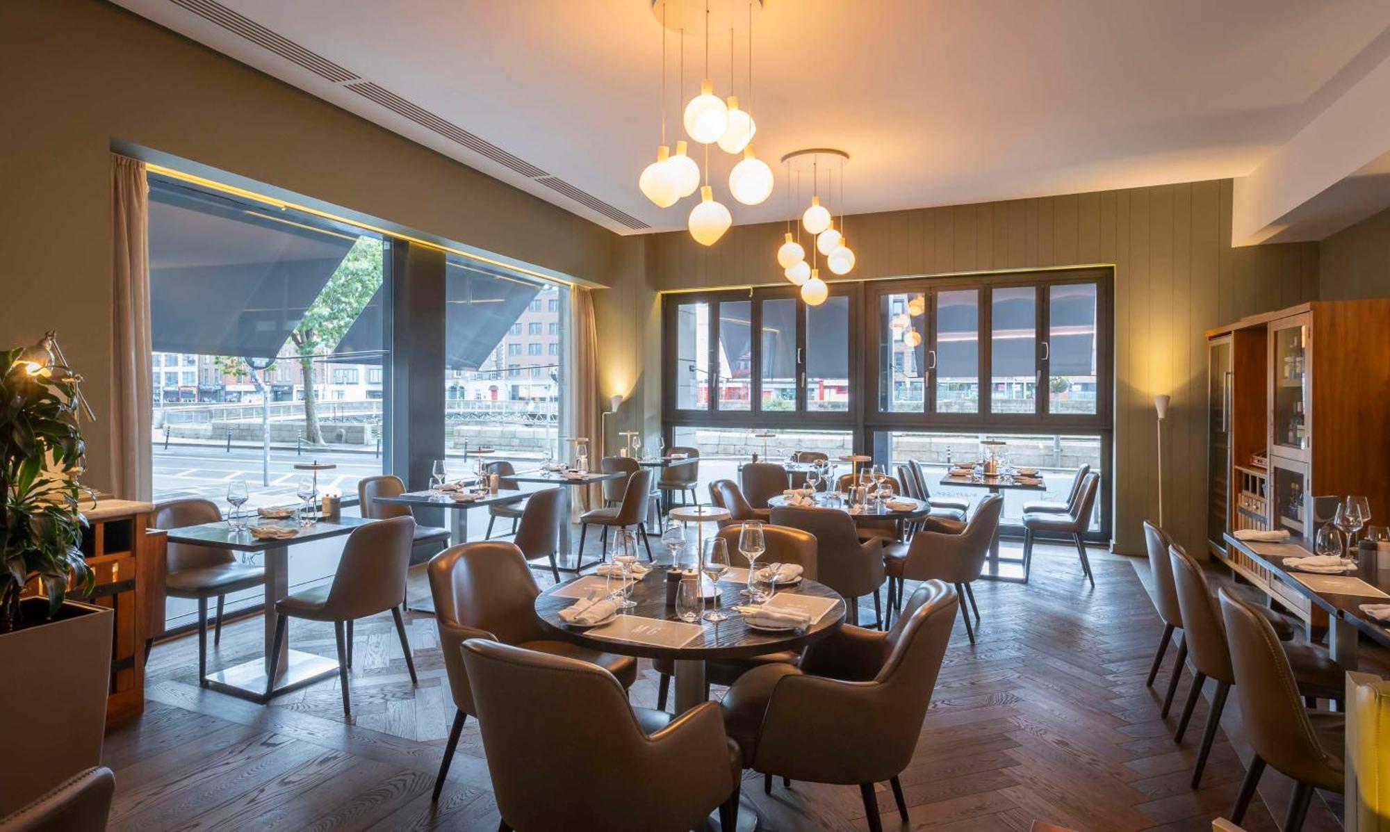 The Morrison Dublin, Curio Collection By Hilton Hotel Ngoại thất bức ảnh The interior of the restaurant