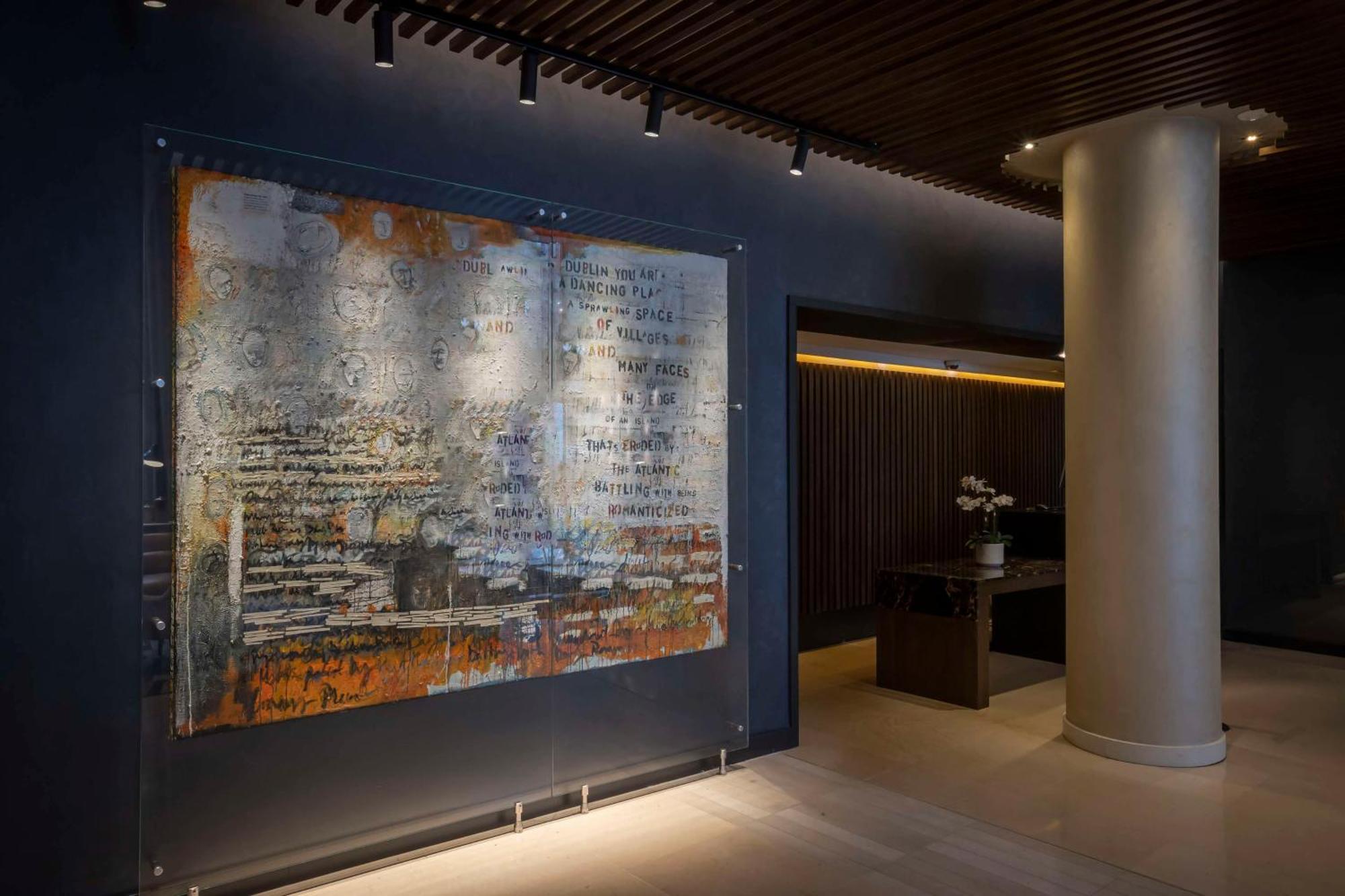 The Morrison Dublin, Curio Collection By Hilton Hotel Ngoại thất bức ảnh The lobby of the hotel